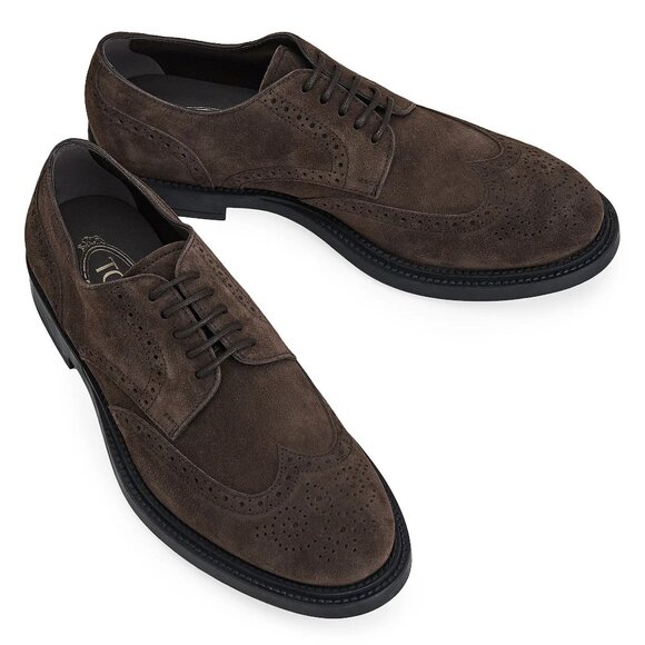$695 MSRP-Tod\'s Men\'s XXM62C00C10RE0S800 Derby Bucature Formale Gomma- Authentic main image 5